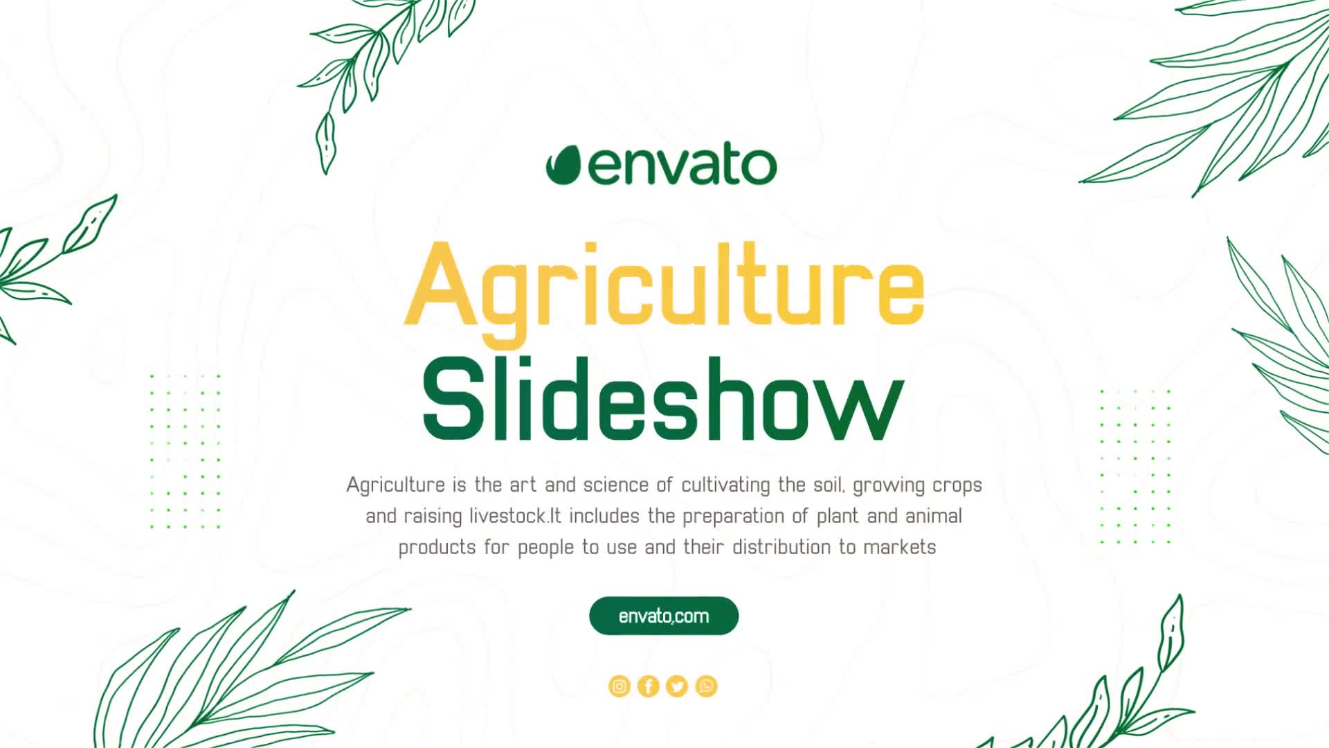 Agriculture Farming Slideshow Videohive 36366160 After Effects Image 1
