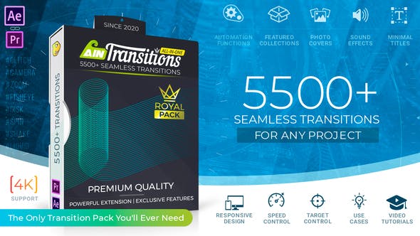 AinTransitions | Ultimate Multipurpose Transitions Pack - Download 26050211 Videohive