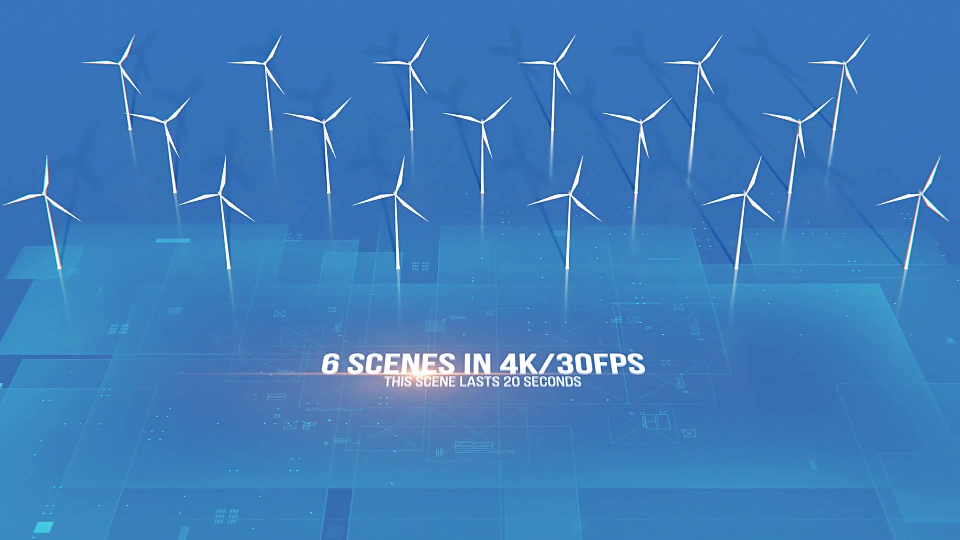 Air Generator Infographic/ Wind Energy Turbines/ Green Power/ Power Grid/ Eco/ Economic/ Politics Videohive 34577674 After Effects Image 8