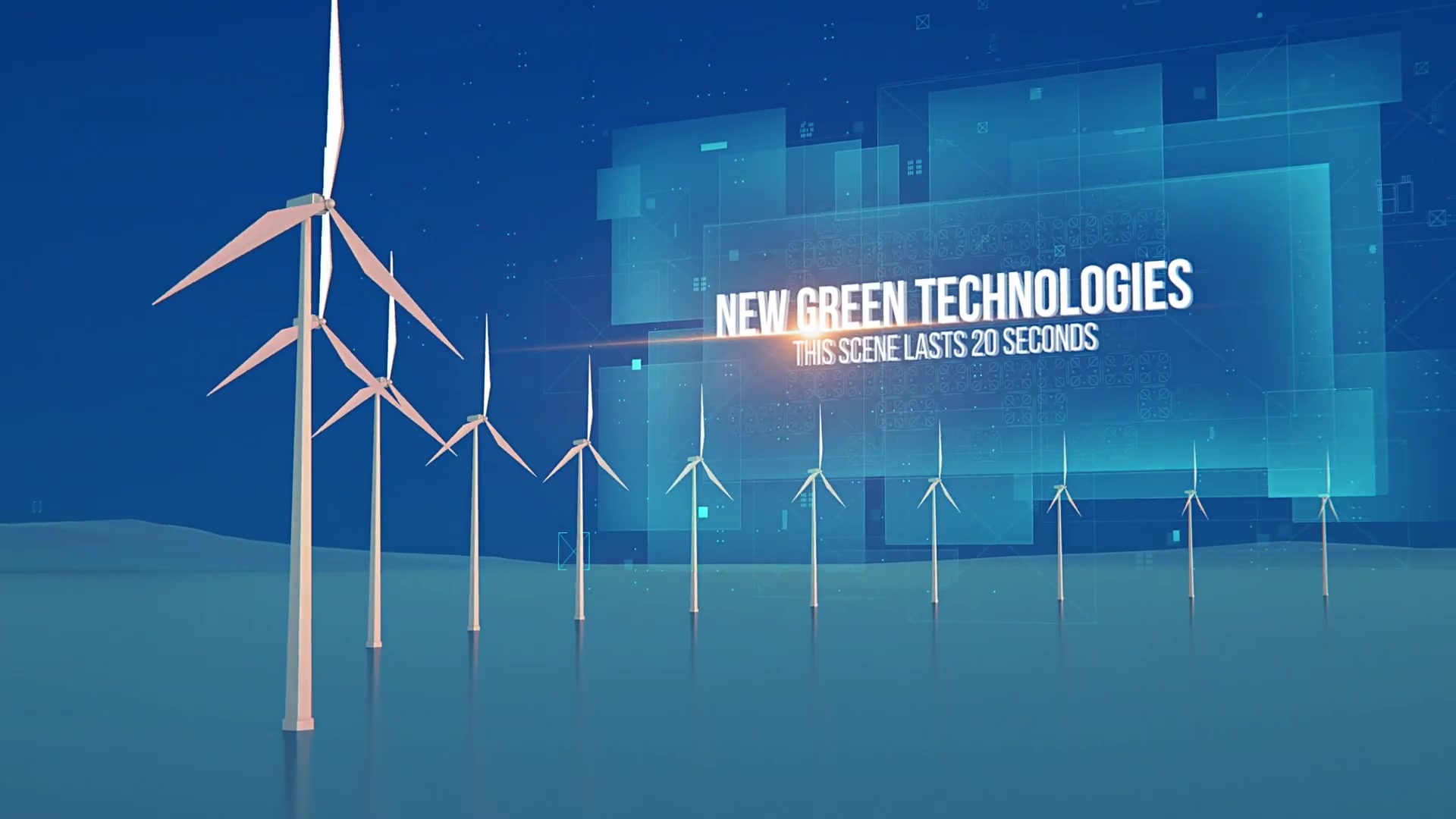 Air Generator Infographic/ Wind Energy Turbines/ Green Power/ Power Grid/ Eco/ Economic/ Politics Videohive 34577674 After Effects Image 9