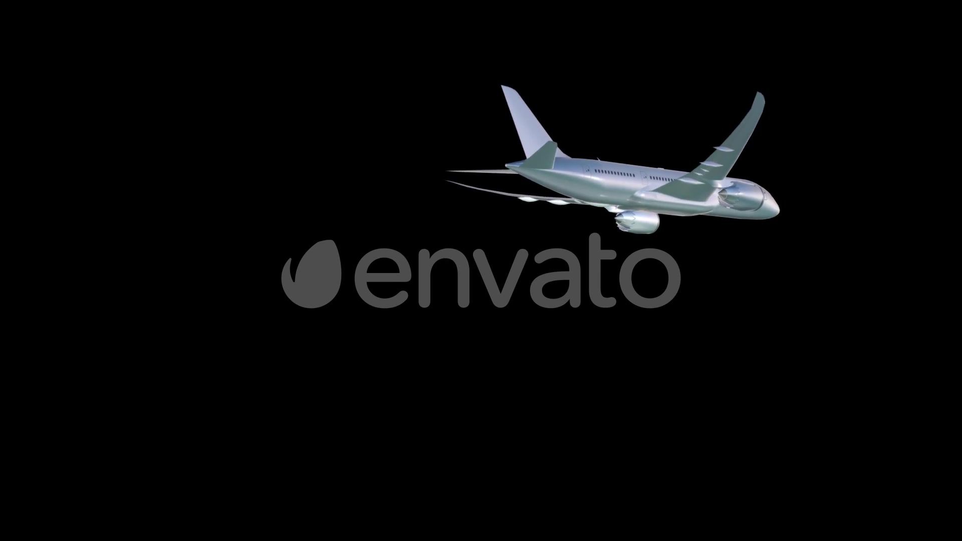 Airplane On Alpha Channel Videohive 3925960 Motion Graphics Image 10