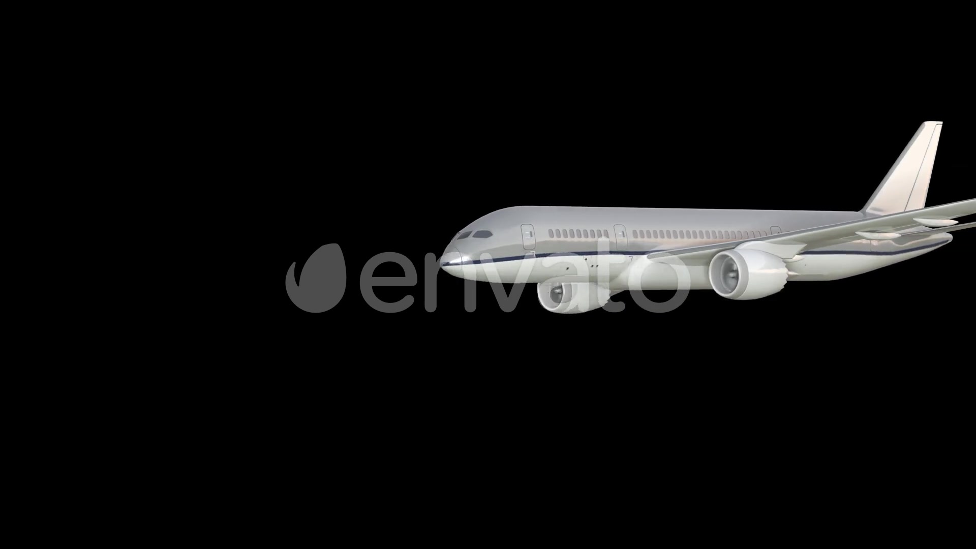 Airplane On Alpha Channel Videohive 3925960 Motion Graphics Image 5