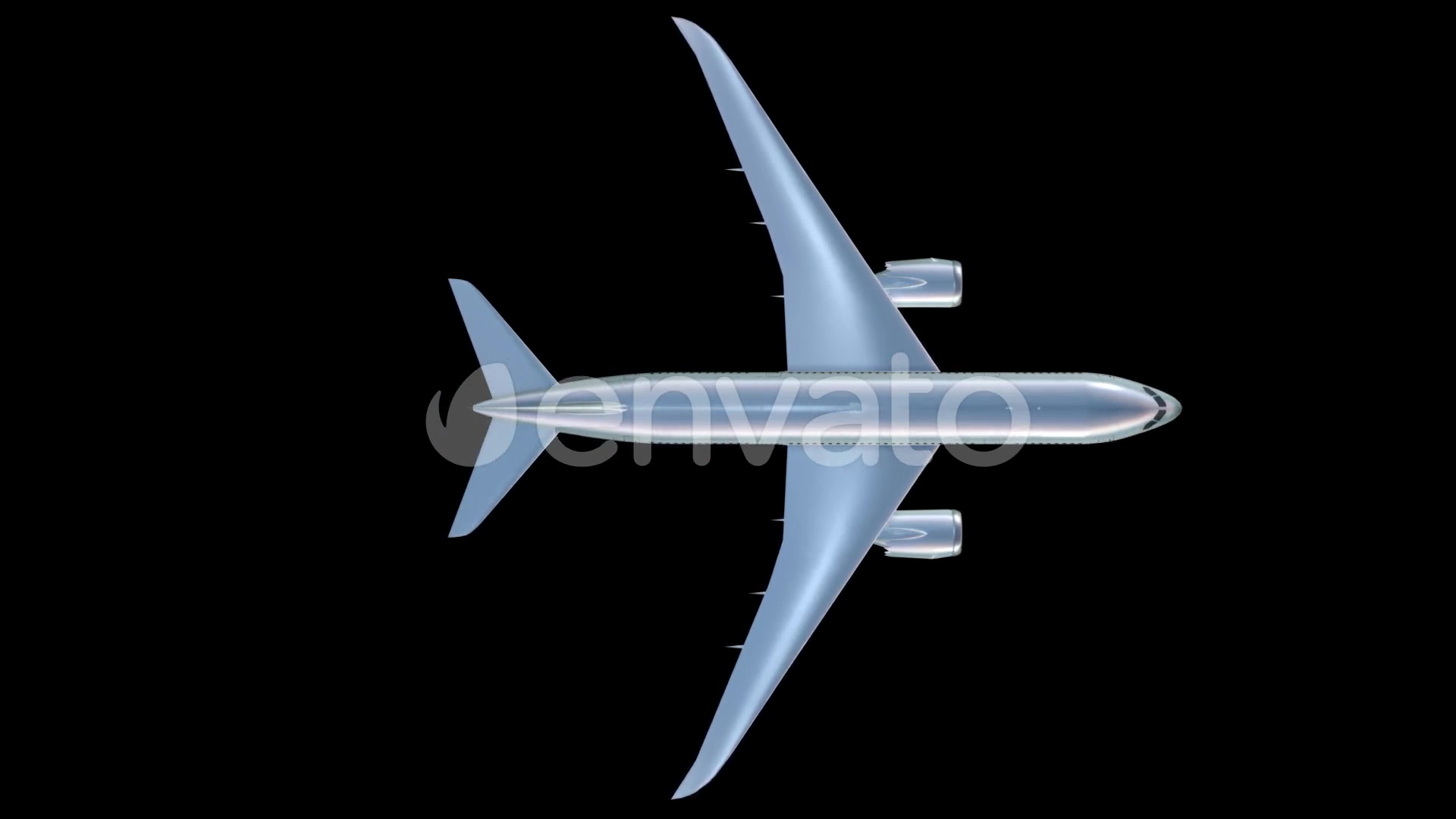 Airplane On Alpha Channel Videohive 3925960 Motion Graphics Image 8