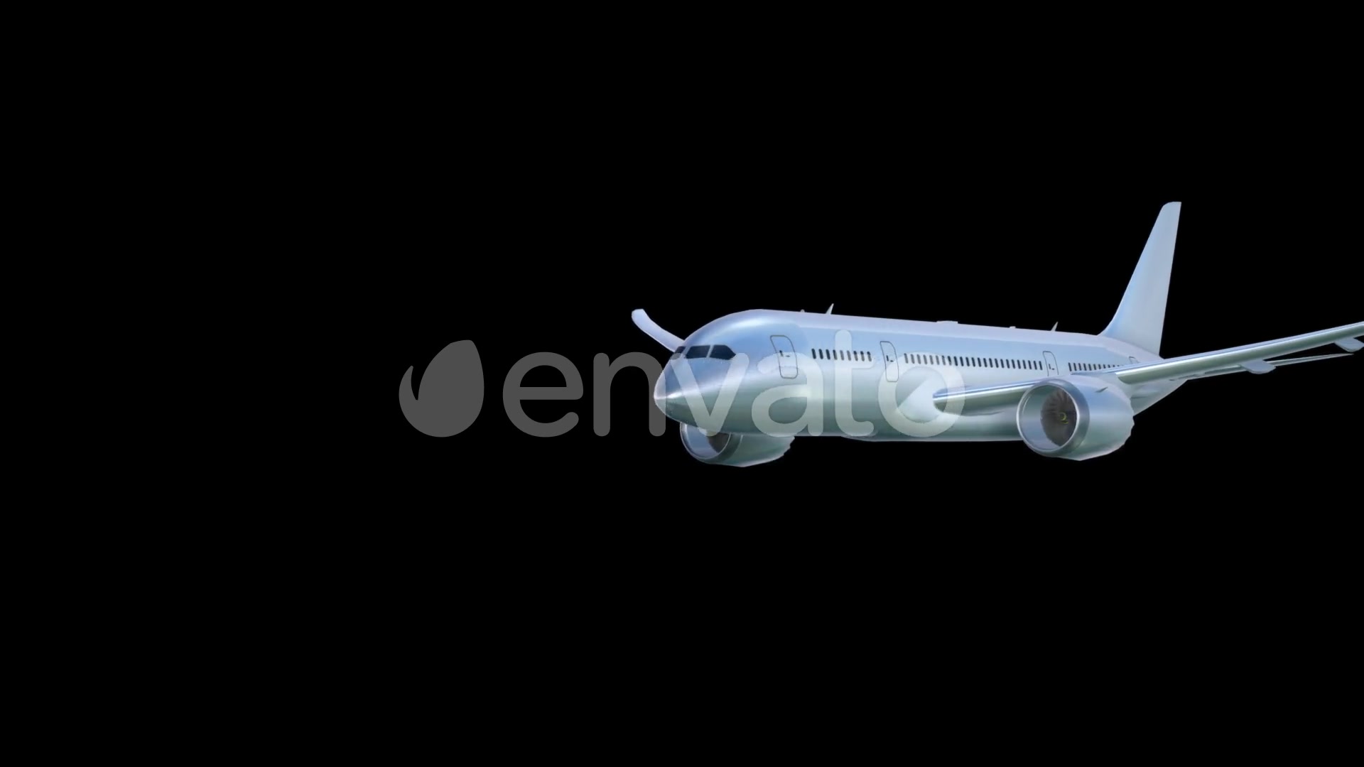 Airplane On Alpha Channel Videohive 3925960 Motion Graphics Image 9