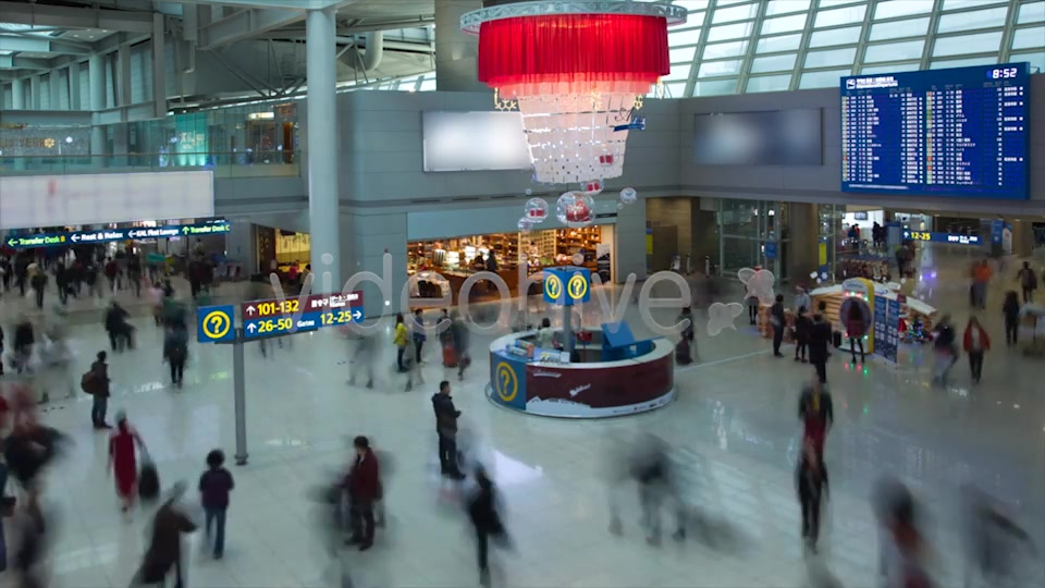 Airport Crowd  Videohive 6443587 Stock Footage Image 11