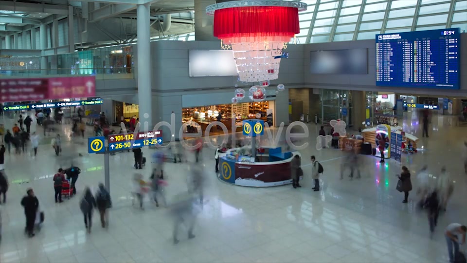 Airport Crowd  Videohive 6443587 Stock Footage Image 12