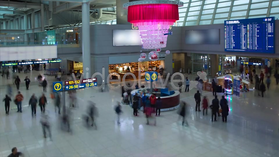 Airport Crowd  Videohive 6443587 Stock Footage Image 3