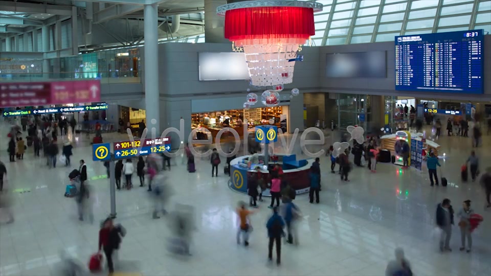 Airport Crowd  Videohive 6443587 Stock Footage Image 5