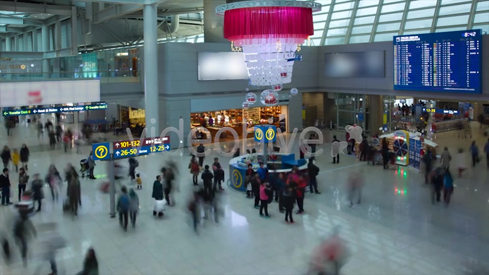 Airport Crowd  Videohive 6443587 Stock Footage Image 7