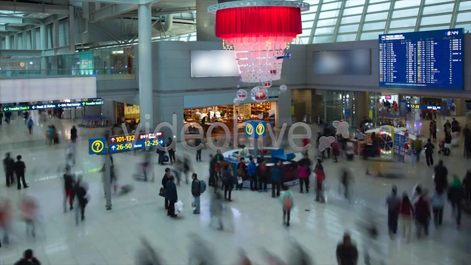 Airport Crowd  Videohive 6443587 Stock Footage Image 8