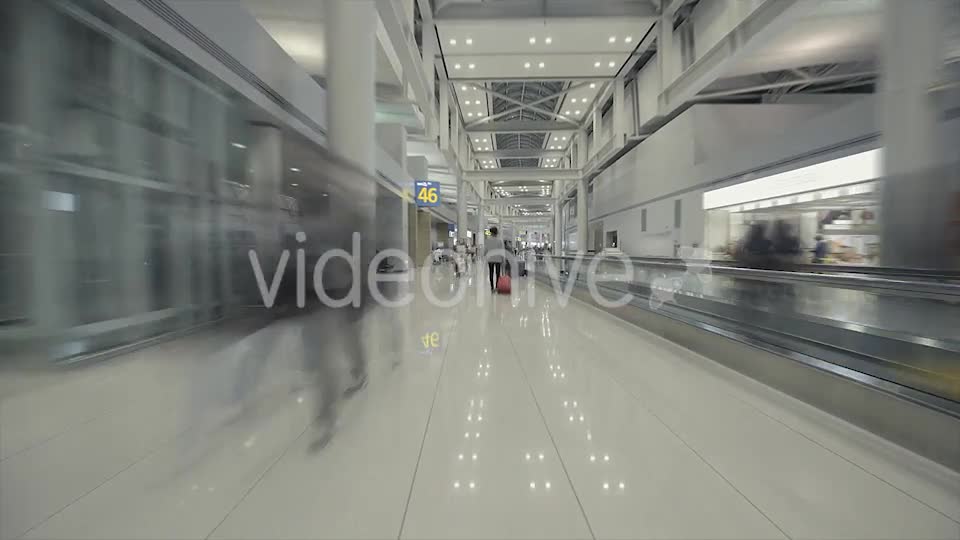 Airport Hyperlapse  Videohive 14656278 Stock Footage Image 1