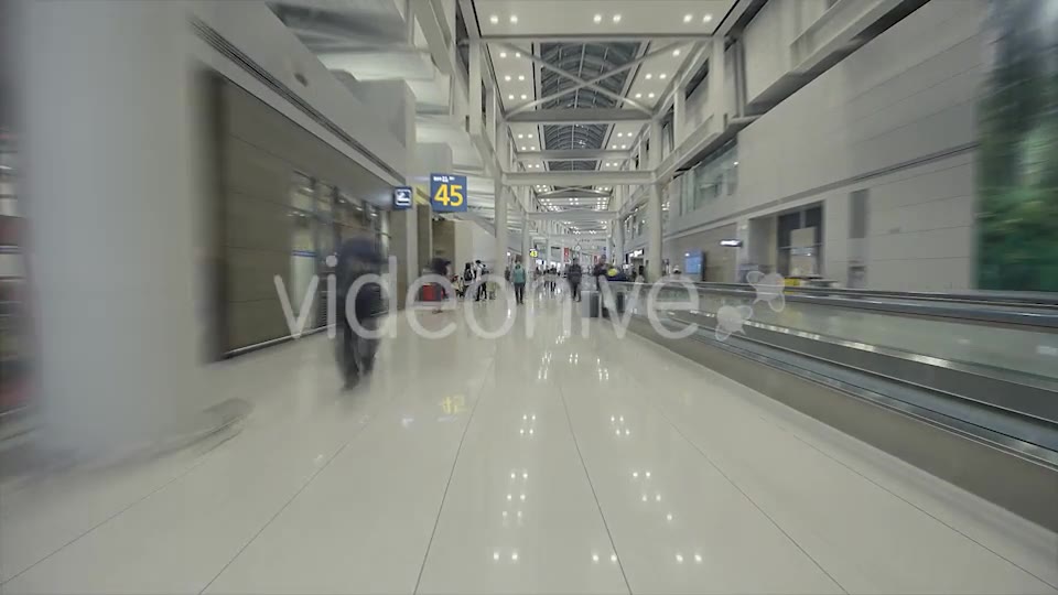 Airport Hyperlapse  Videohive 14656278 Stock Footage Image 2