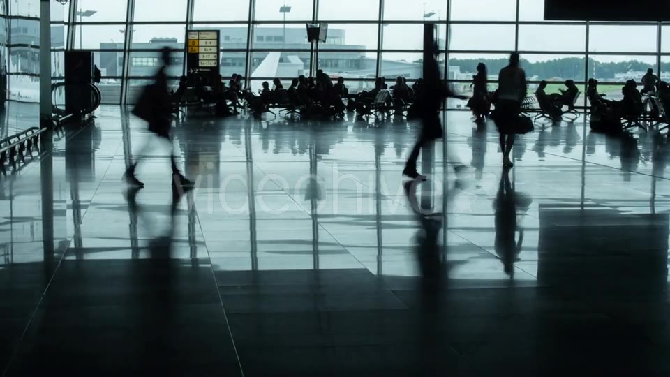 Airport Terminal  Videohive 17708978 Stock Footage Image 3