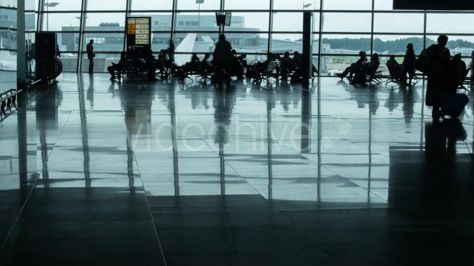 Airport Terminal  Videohive 17708978 Stock Footage Image 5