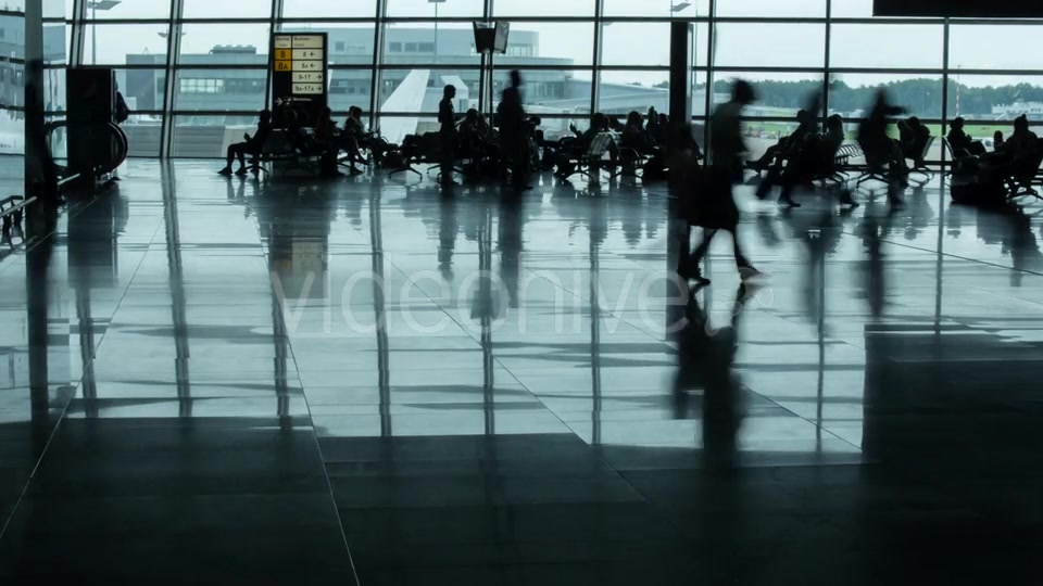 Airport Terminal  Videohive 17708978 Stock Footage Image 6