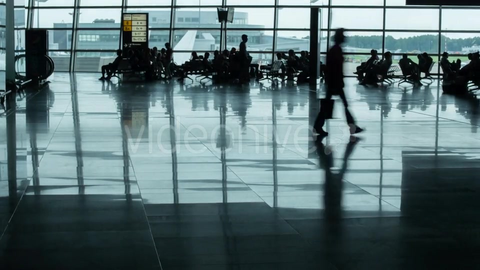 Airport Terminal  Videohive 17708978 Stock Footage Image 7