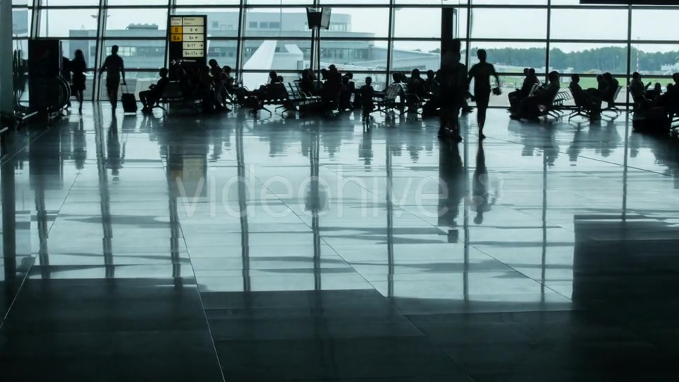 Airport Terminal  Videohive 17708978 Stock Footage Image 8
