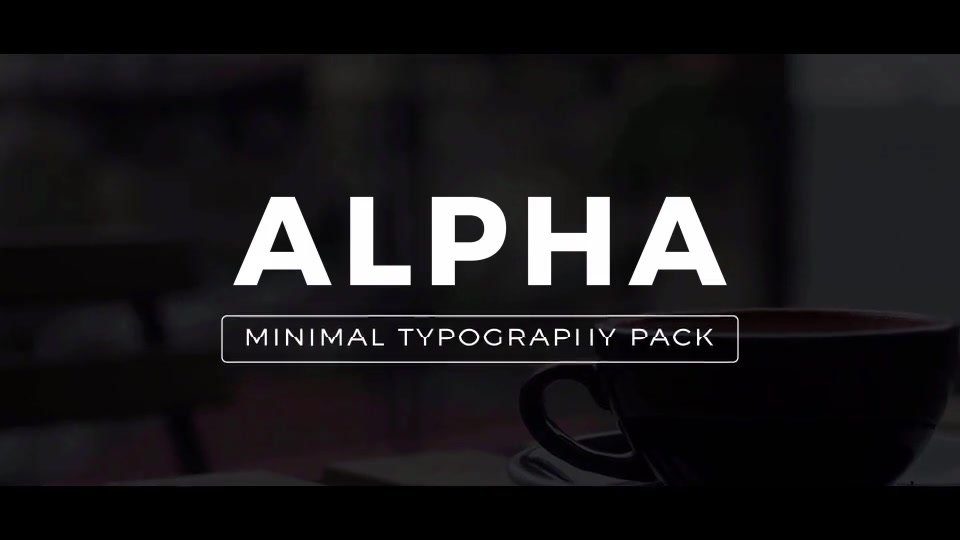 Alpha Titles - Download Videohive 20695760
