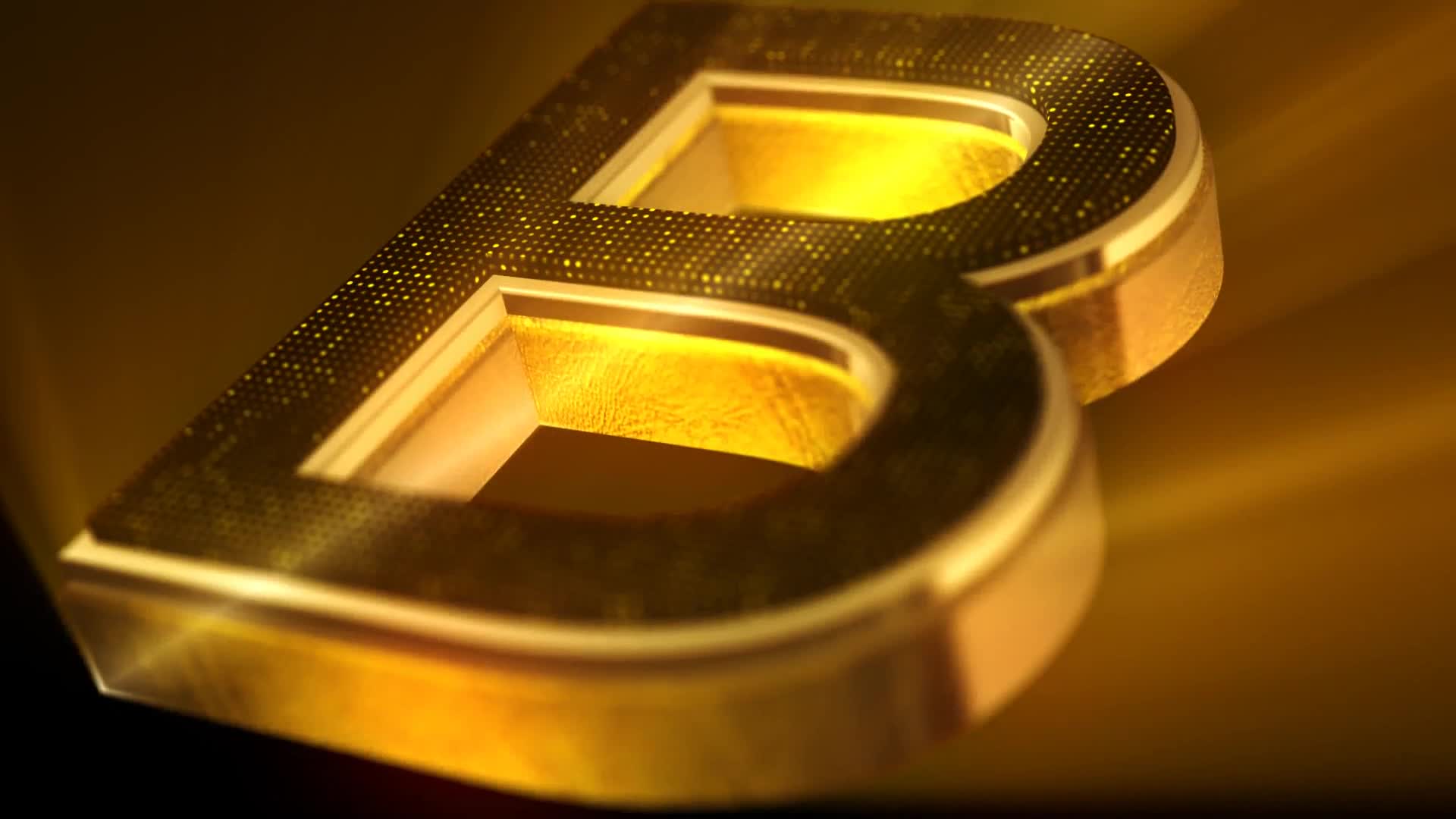 Alphabet 3d Gold Abc & Social Media Icons - Download Videohive 8102376