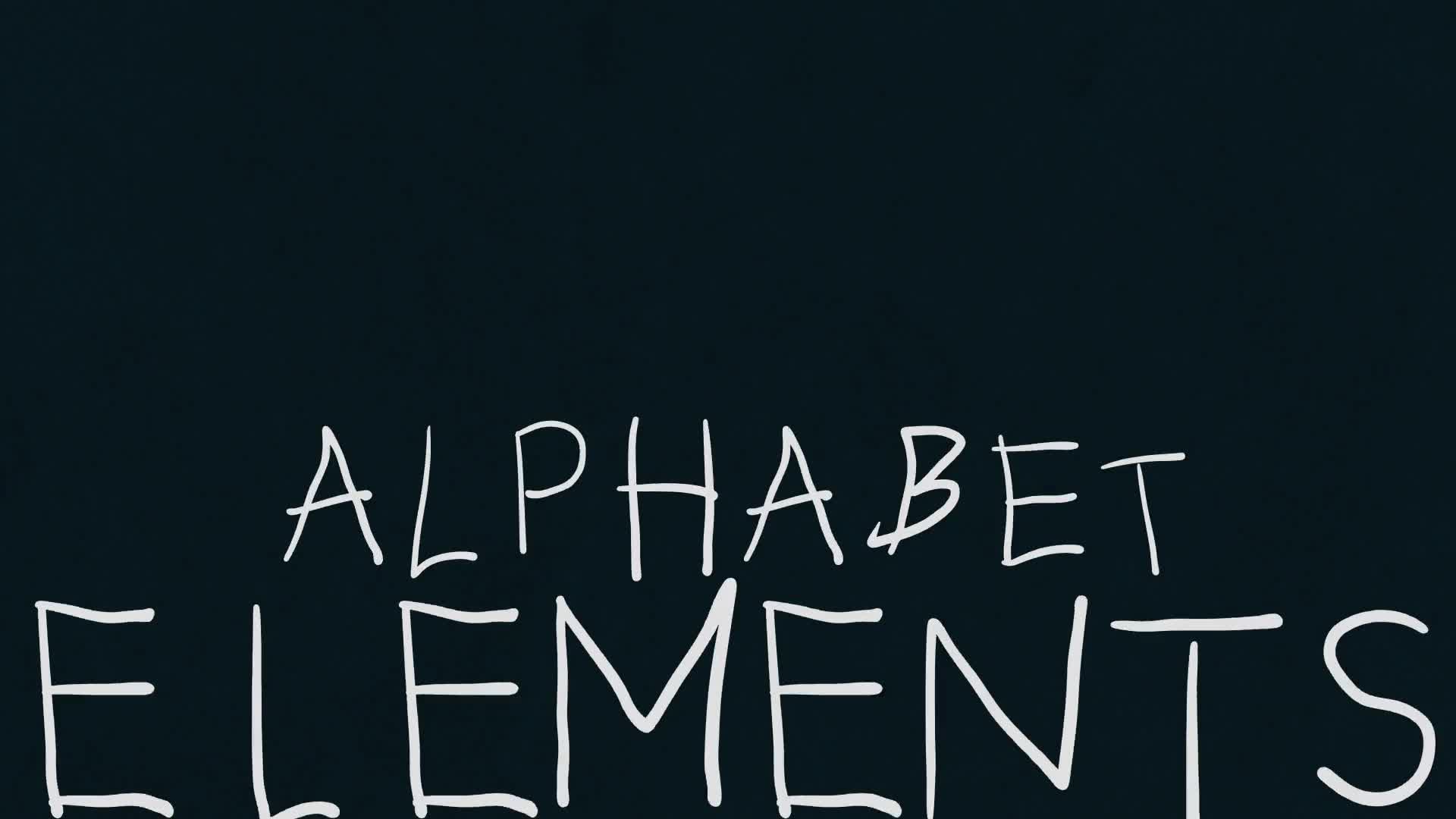 Alphabet Elements Videohive 25752244 After Effects Image 1