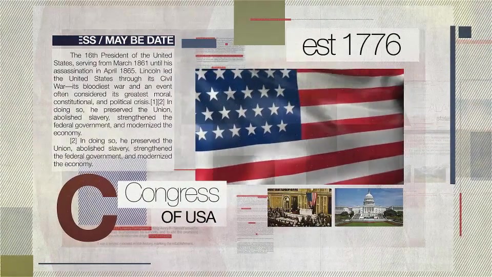 Alphabet of History Slideshow Videohive 15810439 After Effects Image 12