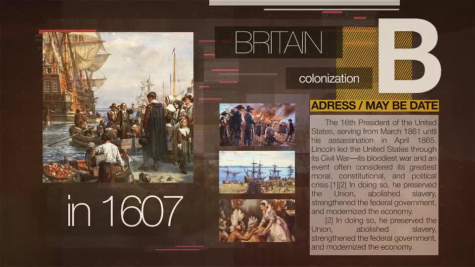 Alphabet of History Slideshow Videohive 15810439 After Effects Image 2