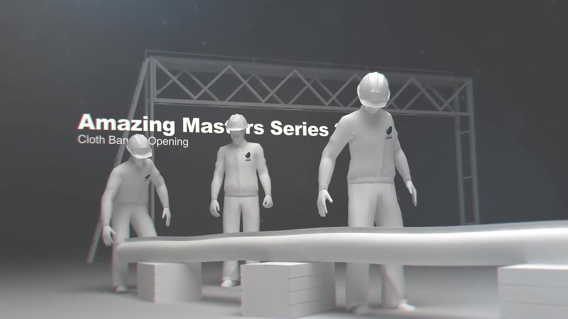 Amazing Masters Series 2 Cloth Banner Opening Videohive 26654396 After Effects Image 1