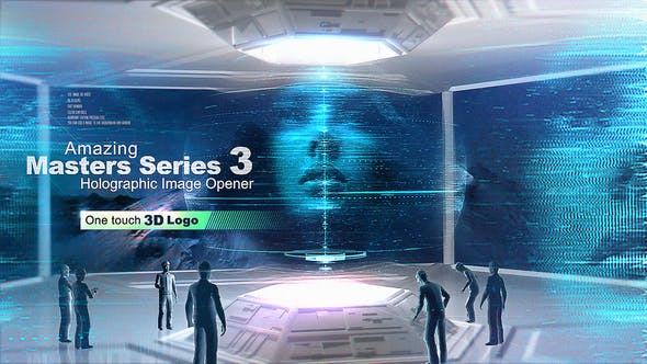 Amazing Masters Series 3 Holographic Image Opener - 26832149 Download Videohive