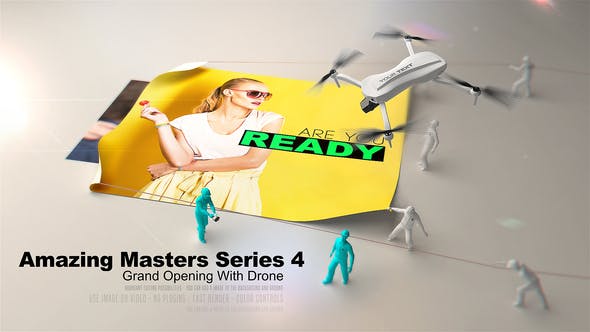 Amazing Masters Series 4 Grand Opening With Drone - 27208175 Download Videohive