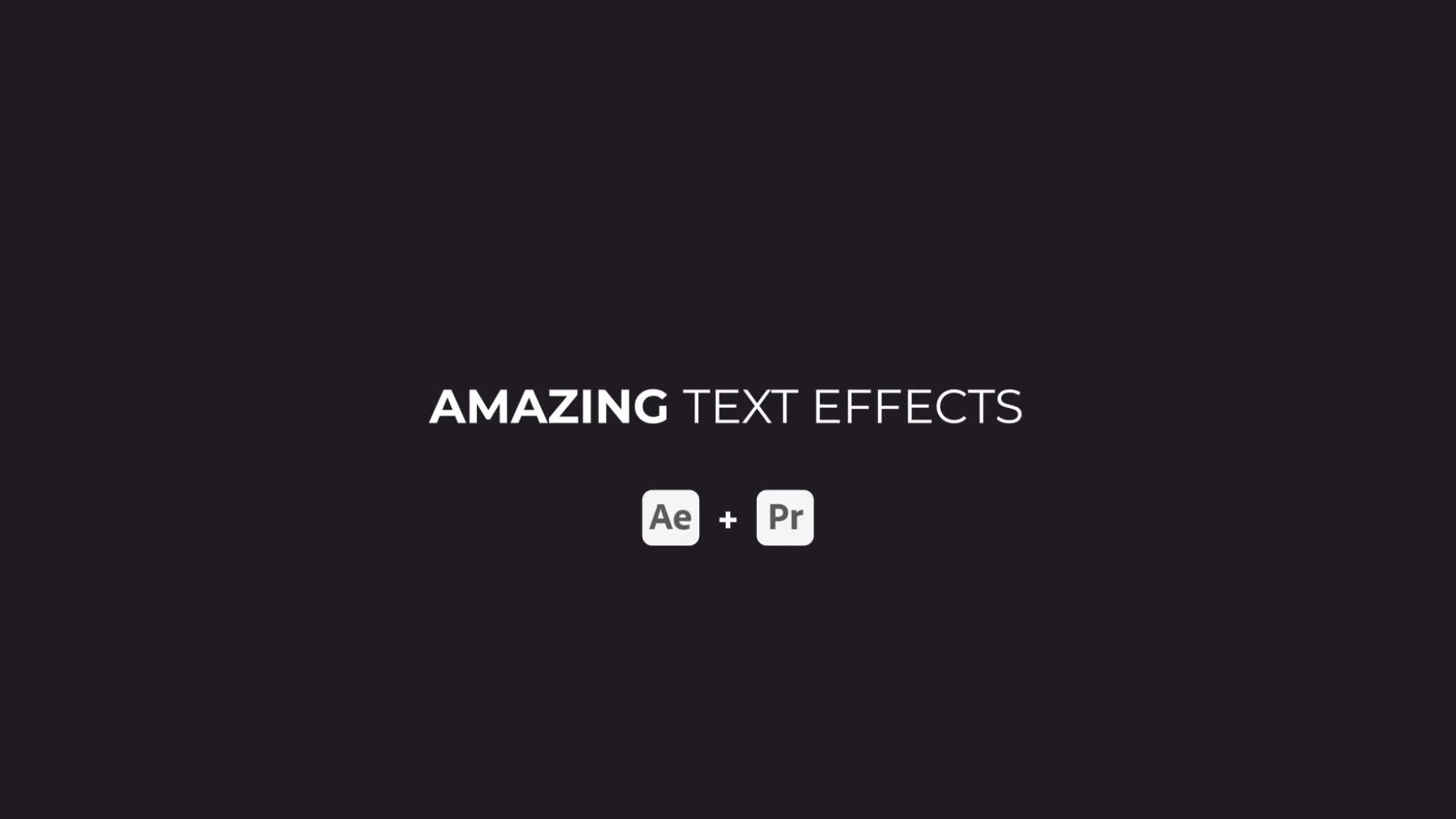 Amazing Text Presets Videohive 41686318 After Effects Image 1