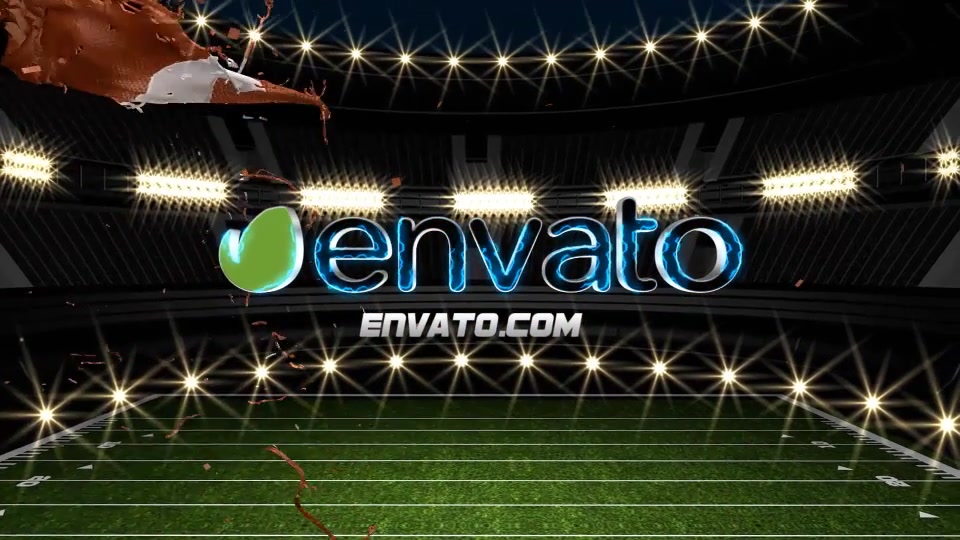 American Football Ball Logo Reveal Videohive 18090125 After Effects Image 3