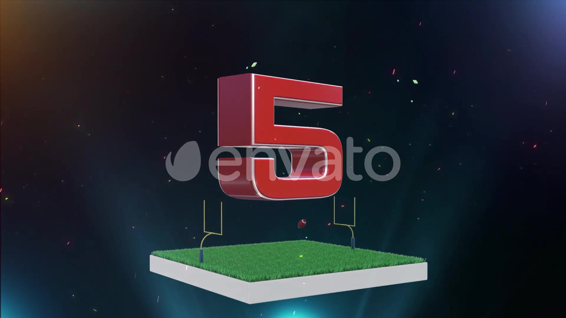 American Football Countdown 3 Videohive 36461576 After Effects Image 8