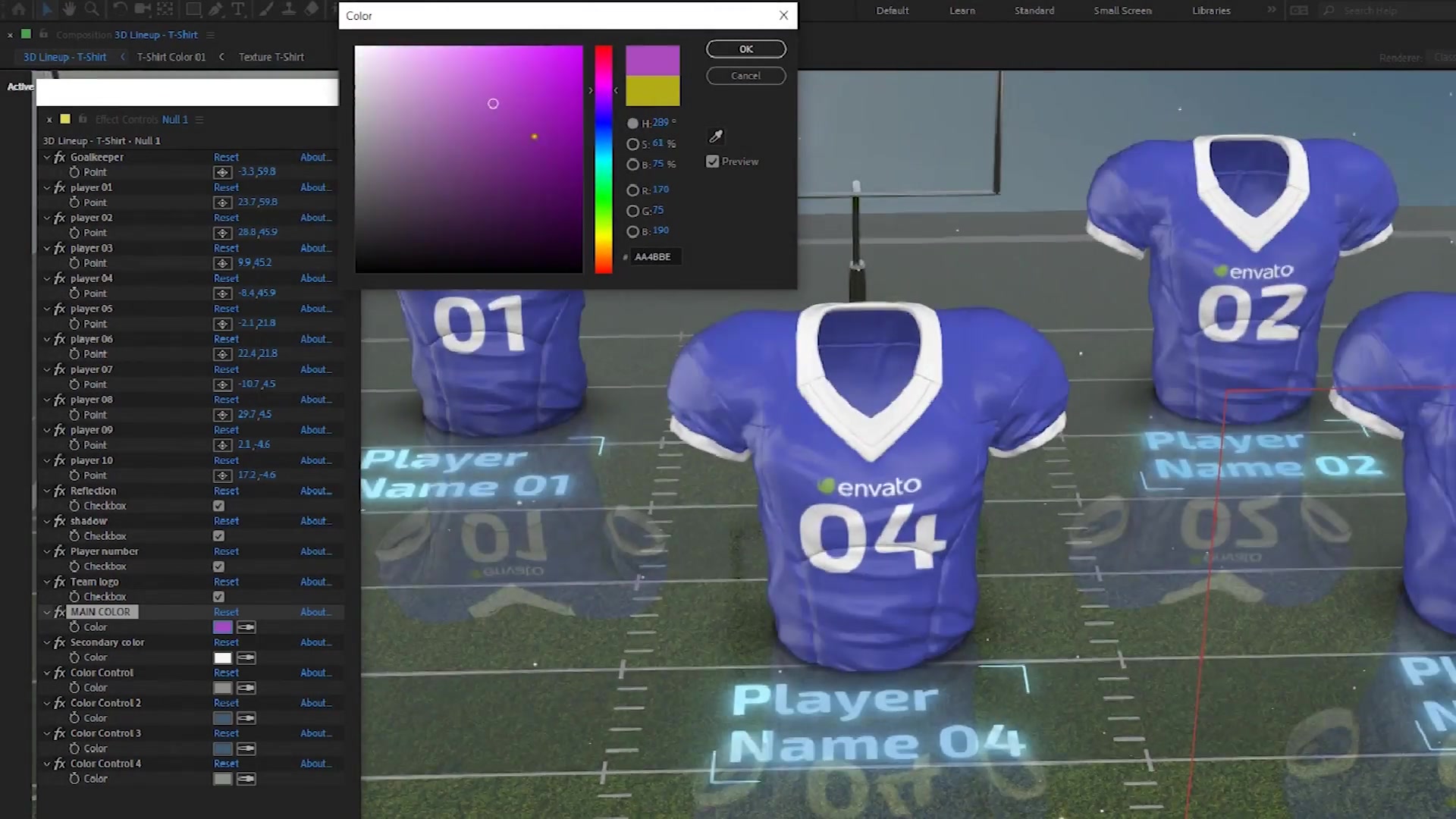 American Football Lineup Videohive 30954244 After Effects Image 8