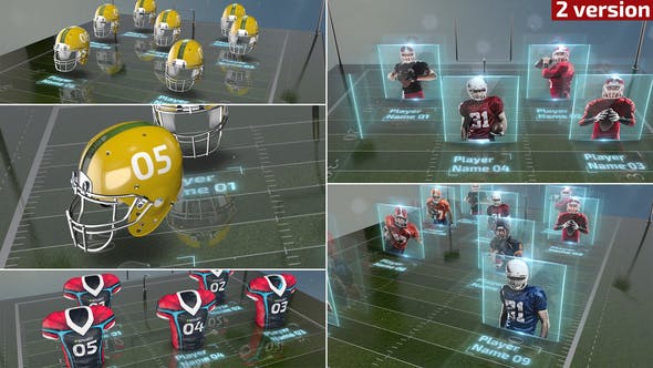 American Football Lineup - Videohive 30954244 Download