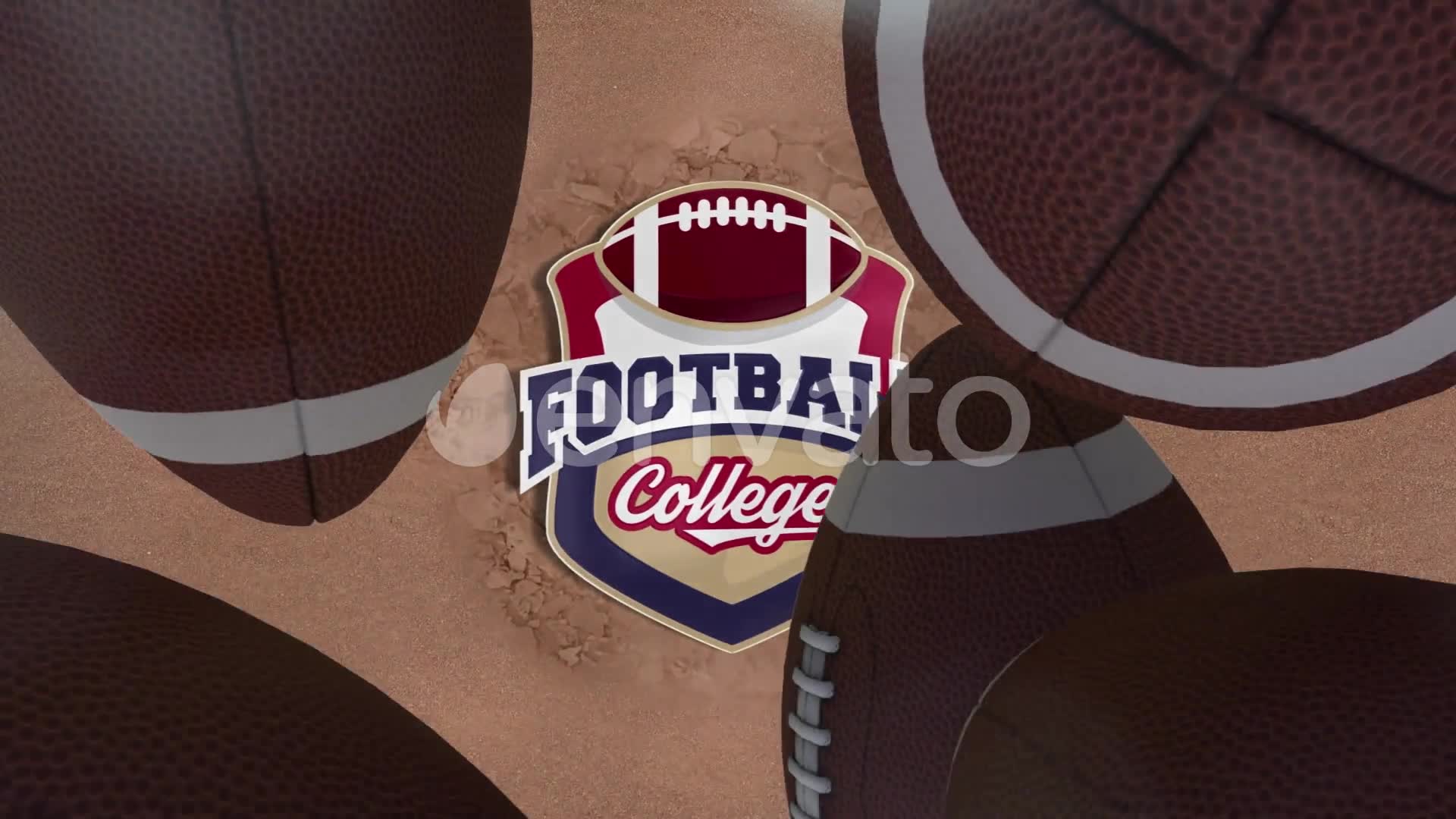 American Football Logo Reveal 3 Videohive 39716463 After Effects Image 2