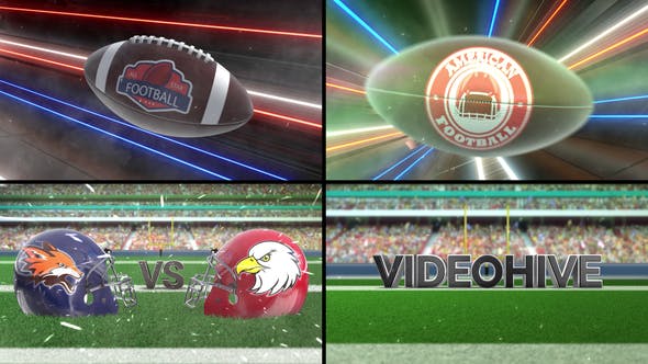 American Football Logo Reveal - Download Videohive 34390773