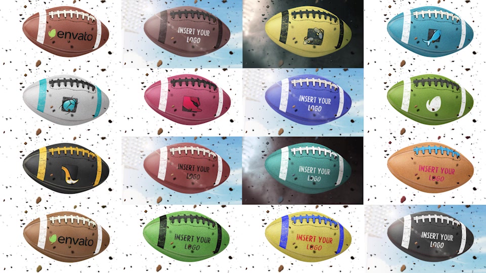 American Football Logo Reveals - Download Videohive 19964589