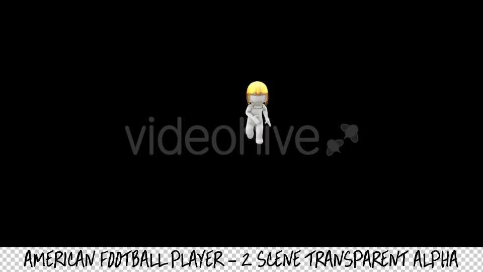 American Football Player Character 2 Scene - Download Videohive 19624570