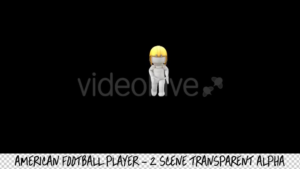 American Football Player Character 2 Scene - Download Videohive 19624570