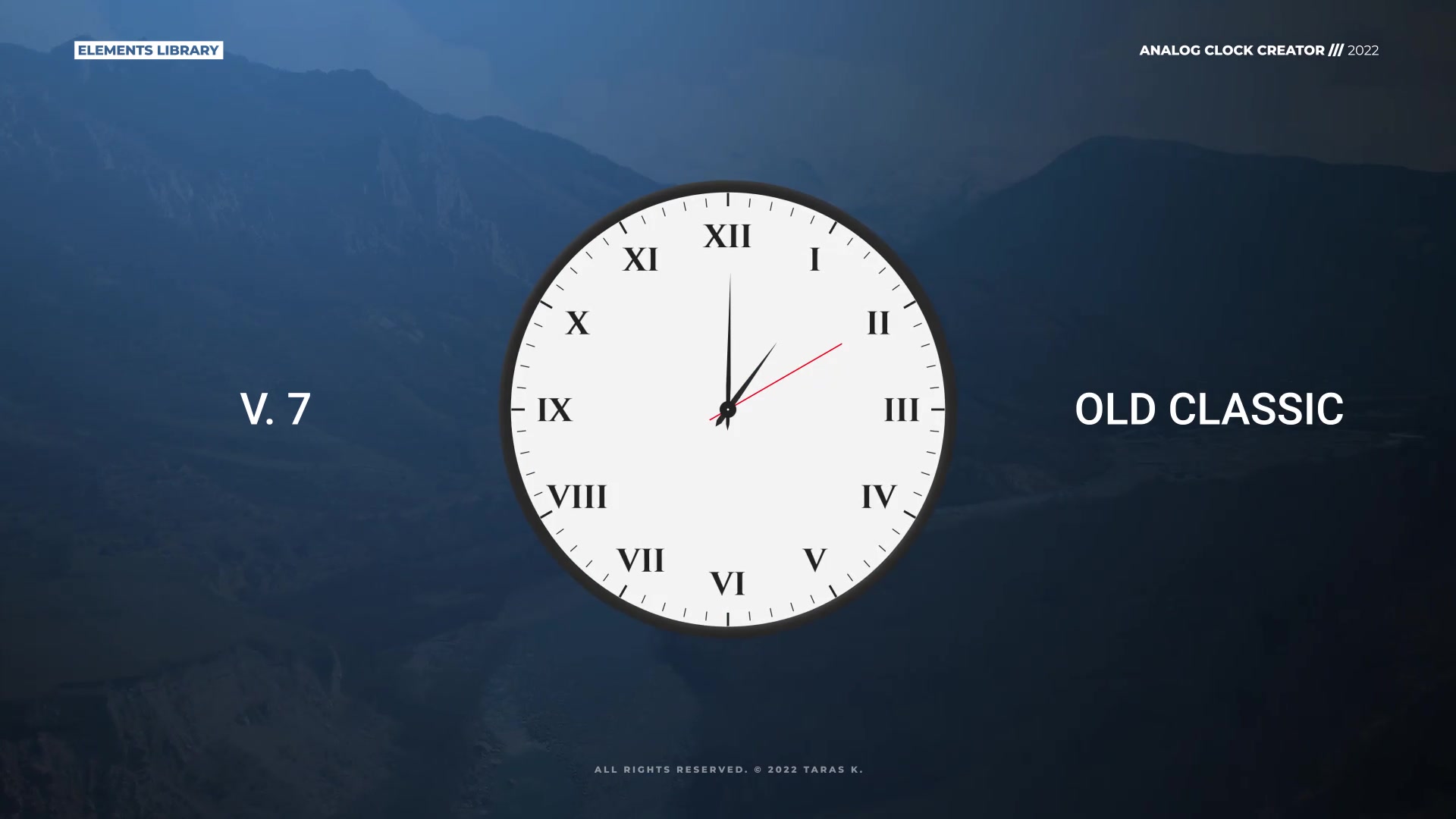 Analog Clock Creator | After Effects Videohive 36551274 After Effects Image 5