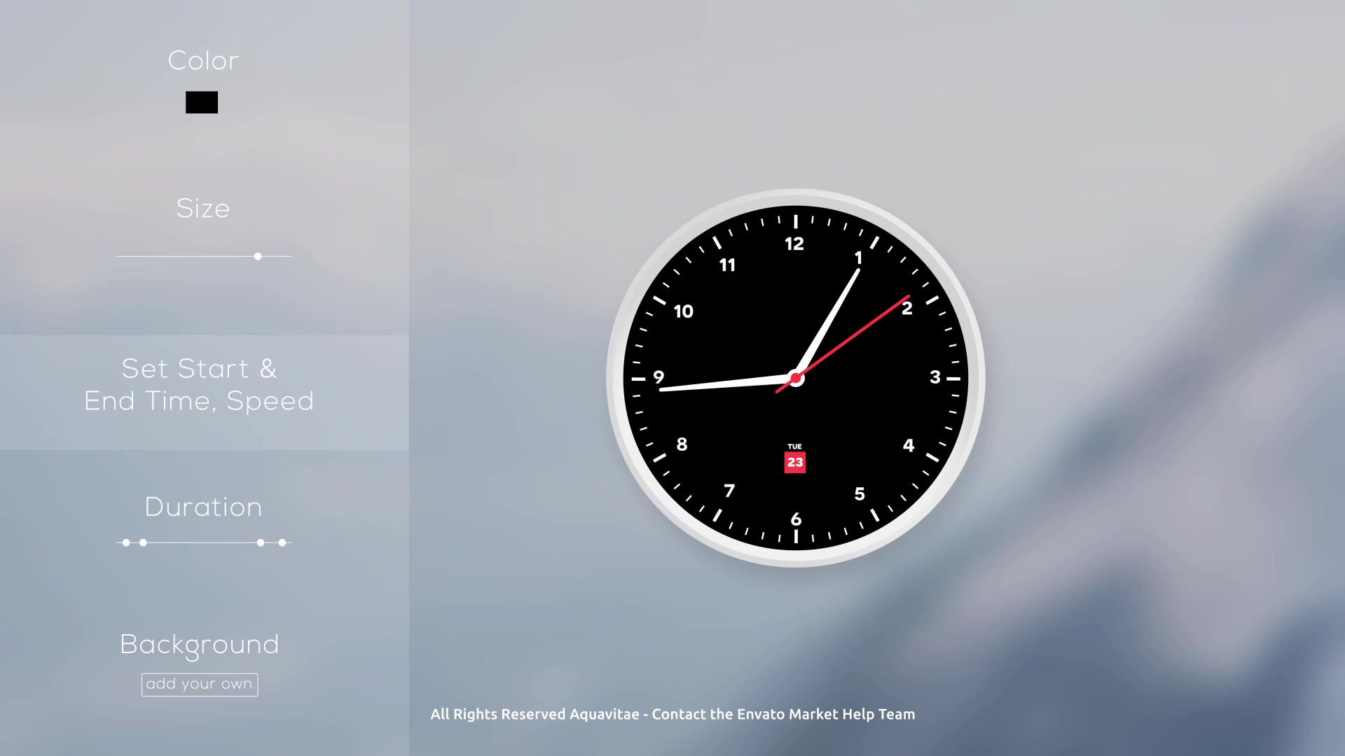 Analog Clock Creator For Premiere - Download Videohive 21806398