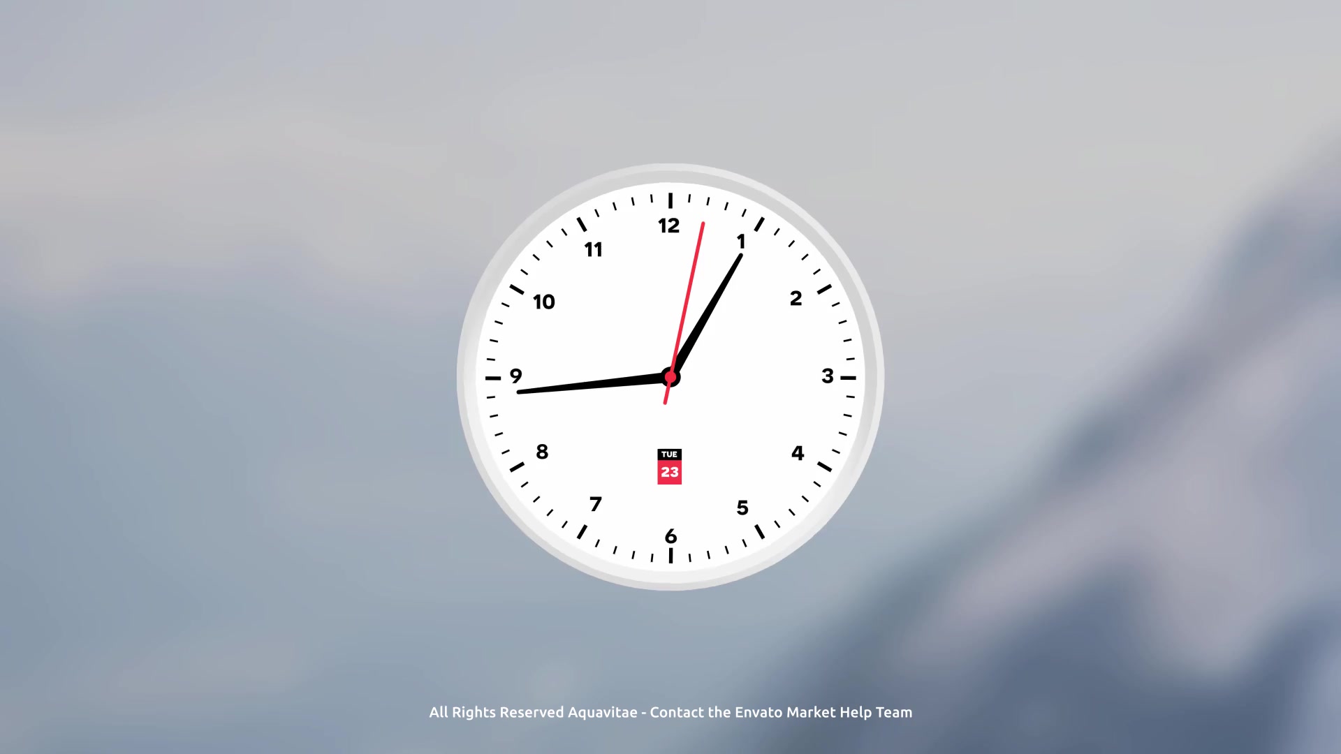 Analog Clock Creator For Premiere - Download Videohive 21806398