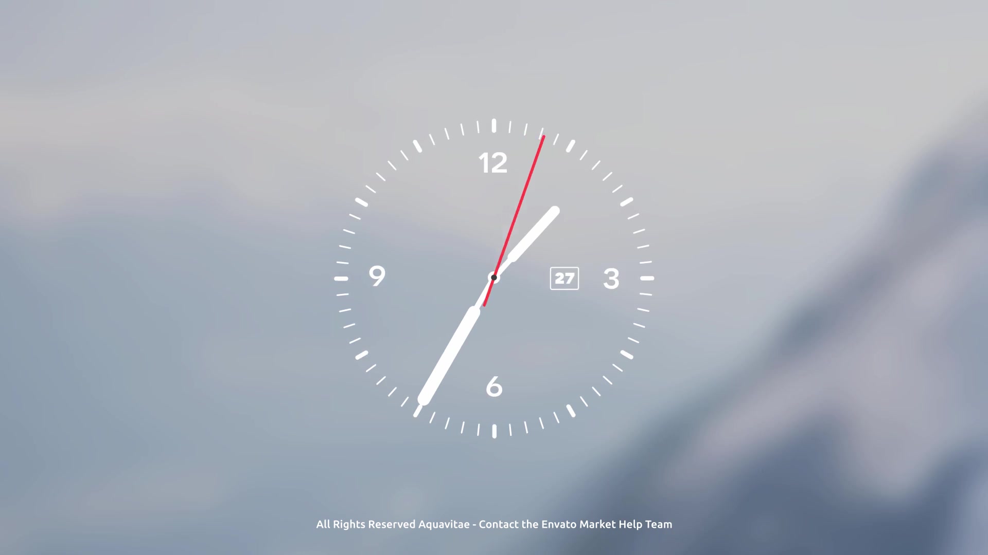 Analog Clock Creator For Premiere - Download Videohive 21806398