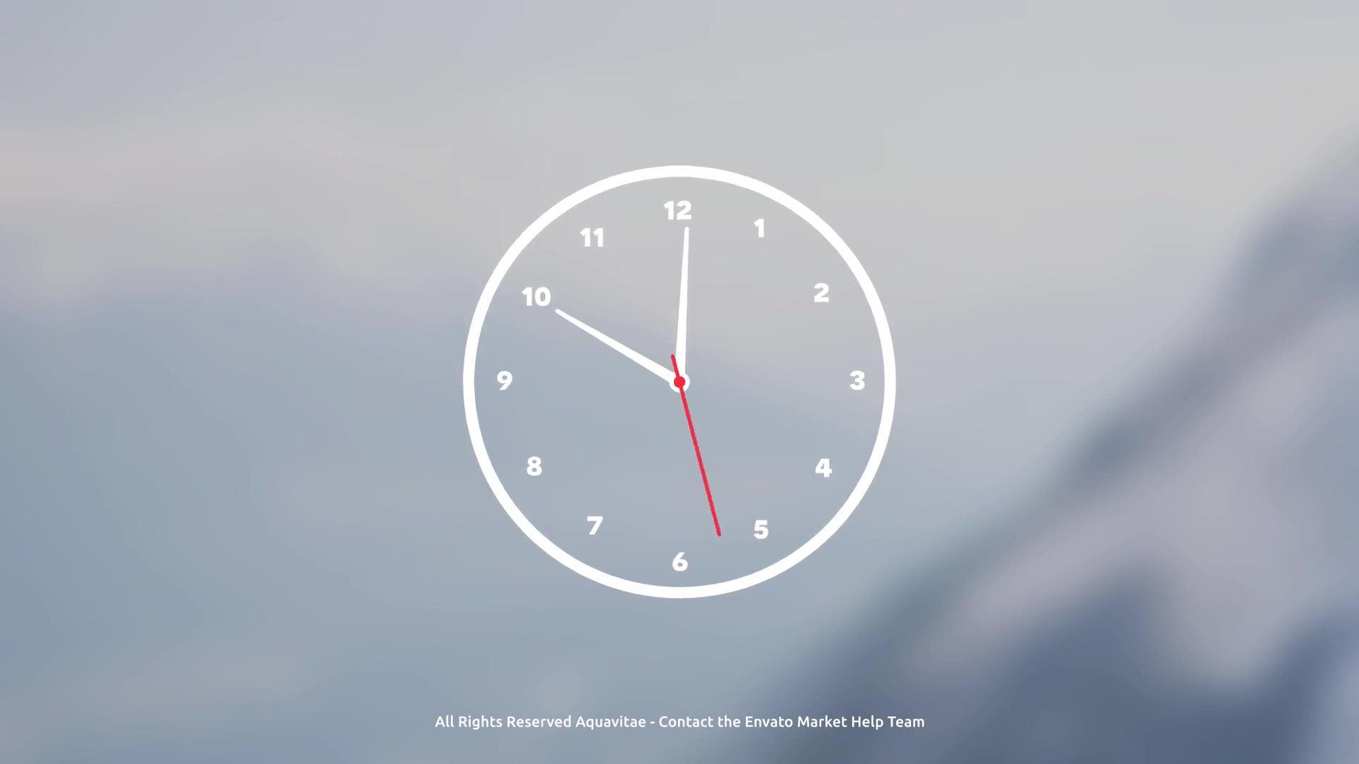 Analog Clock Creator For Premiere - Download Videohive 21806398