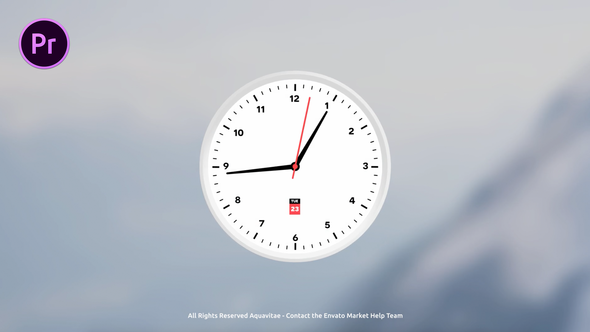 Analog Clock Creator For Premiere - Download Videohive 21806398