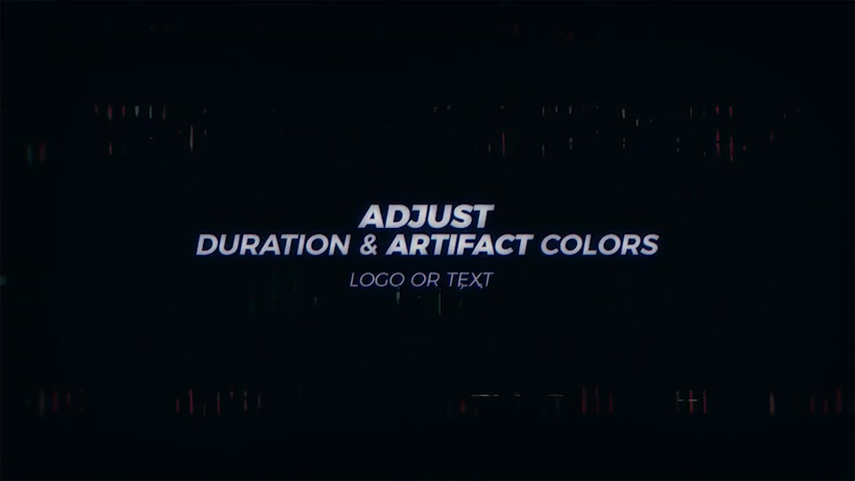 Analog Glitch Logo Intro Reveal Videohive 25694829 After Effects Image 10