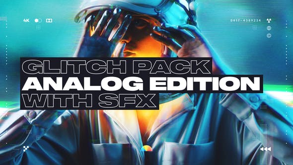 Analog Glitch Transitions - 35194823 Videohive Download