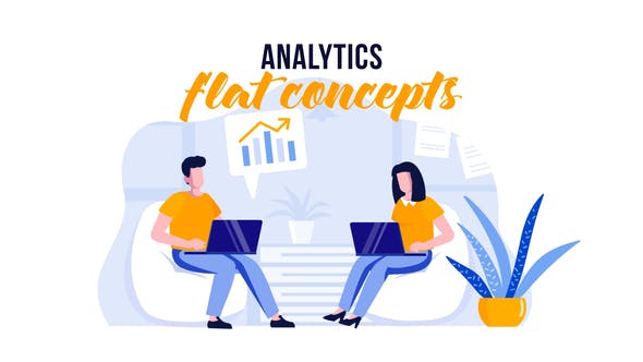 Analytics Flat Concept - Videohive 32322496 Download