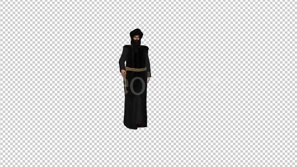 Ancient Arab Character Walking - Download Videohive 19697006