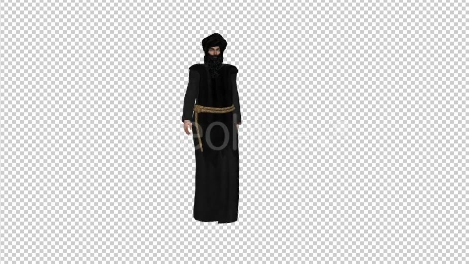 Ancient Arab Character Walking - Download Videohive 19697006